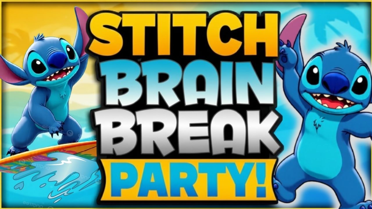 STITCH Brain Break | Freeze Dance | Brain Breaks for Kids | Just Dance