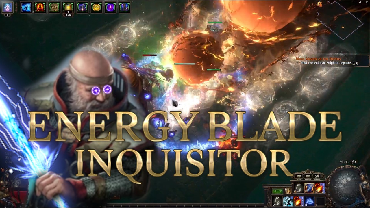 Energy Blade Inquisitor League Start / Build Guide for 3.28