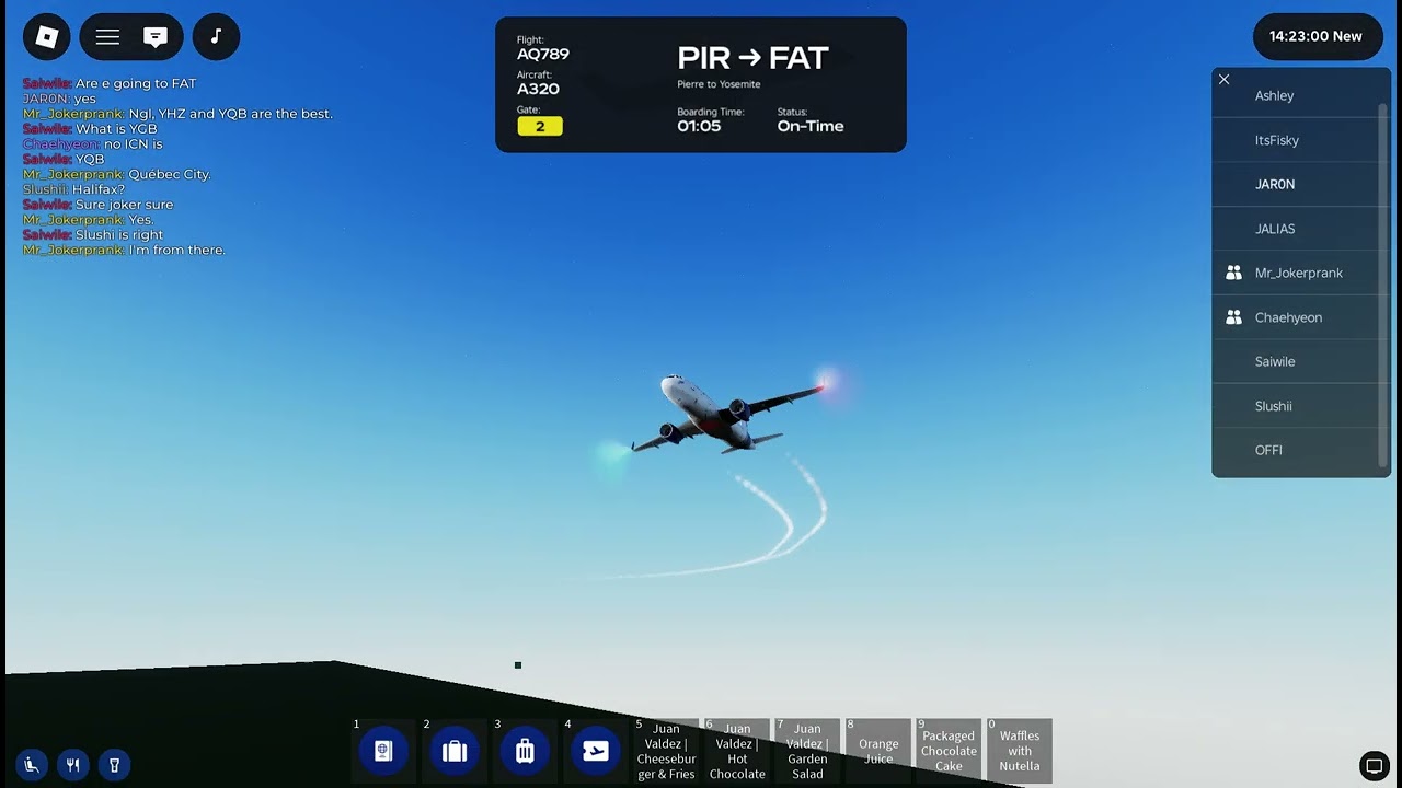 ROBLOX | Aqua Airways | Business Class | Airbus A320NEO | Part 3