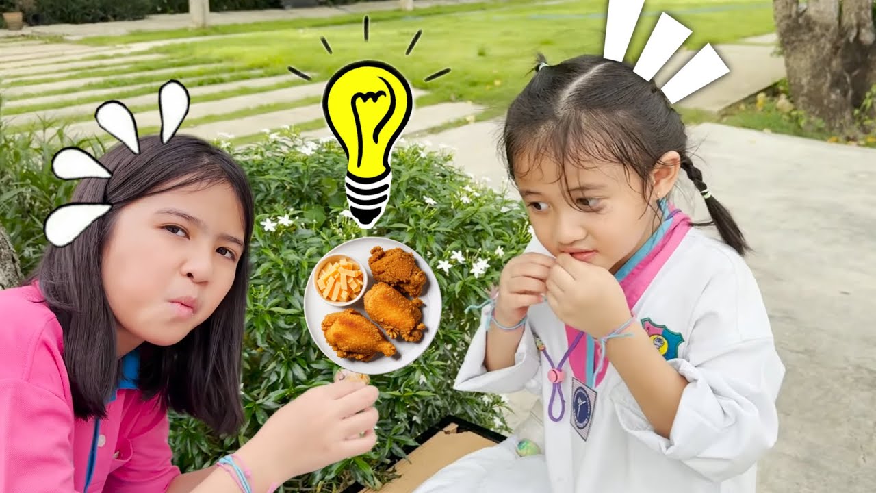 เฌอเบ็ท ออมเล็ต กินไก่สวนหน้าบ้าน  | เฌอเบ็ทฟันนี่