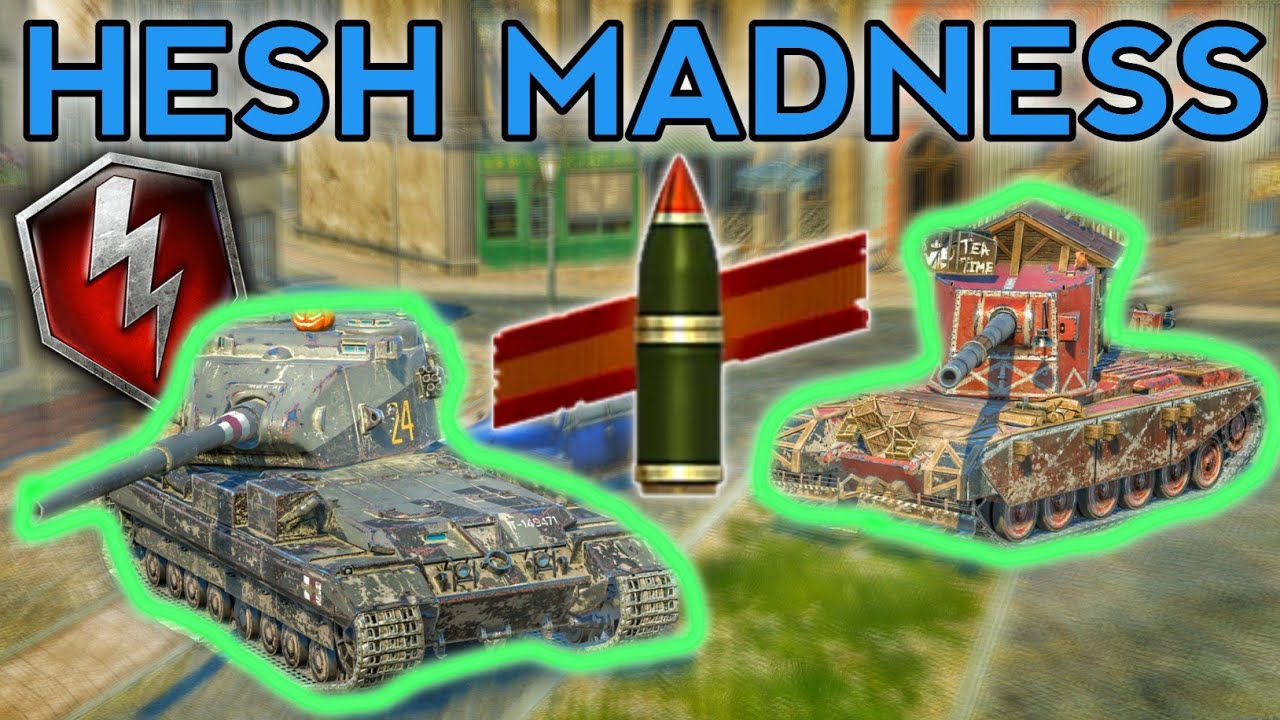 HESH MADNESS | FV215B183 & FV4005 | WOTB COMPILATION