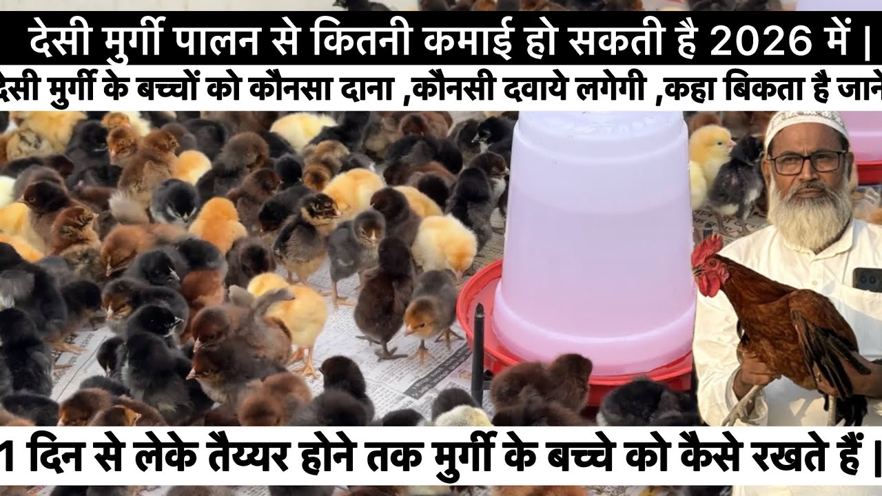 1 दिन के मुर्गी के बच्चे को कैसे रखा जाता है || सोने का अंडे देने वाली मुर्गी सोनाली मुर्गी ||