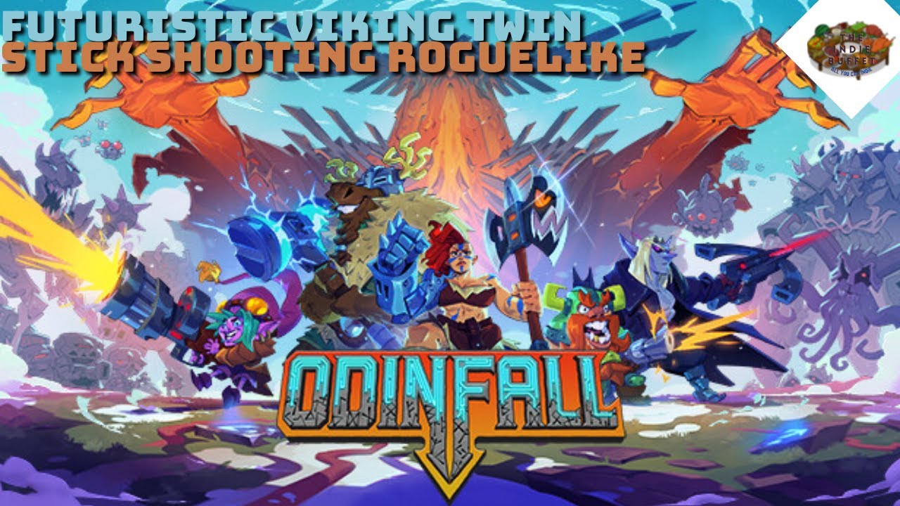 Futuristic Viking Twin Stick Shooting Roguelike | Odinfall