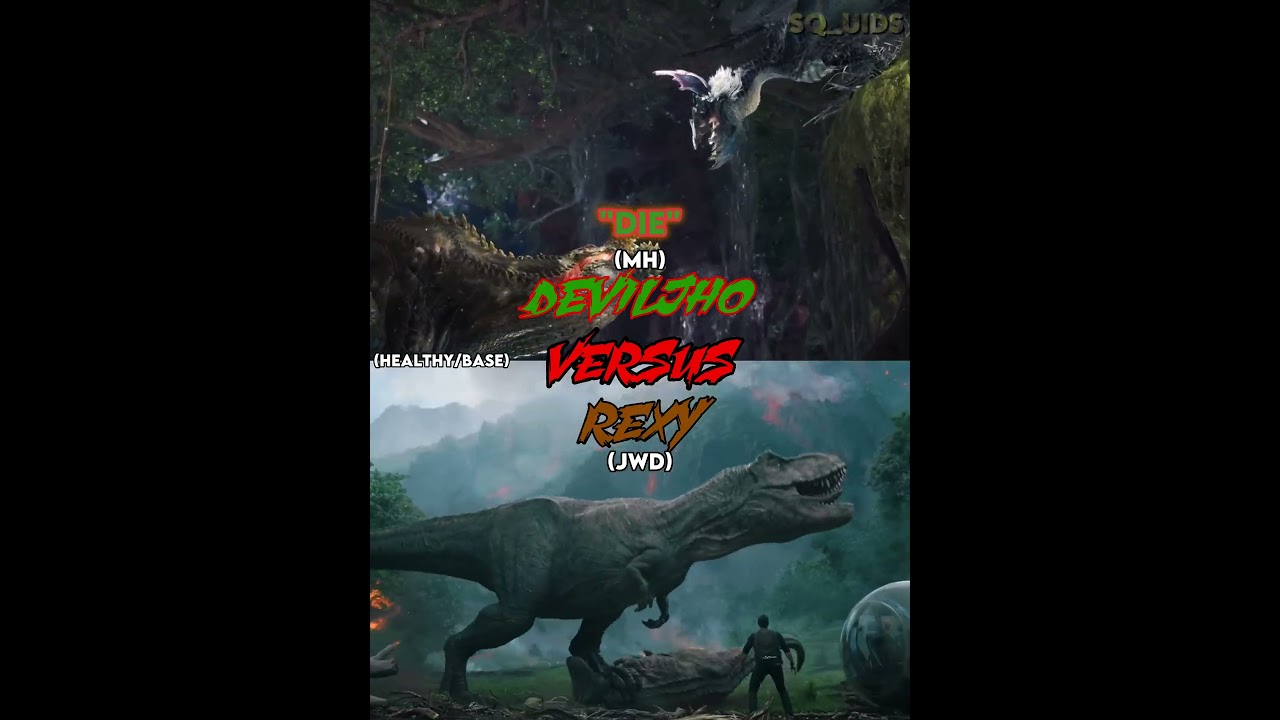 Deviljho vs Rexy 