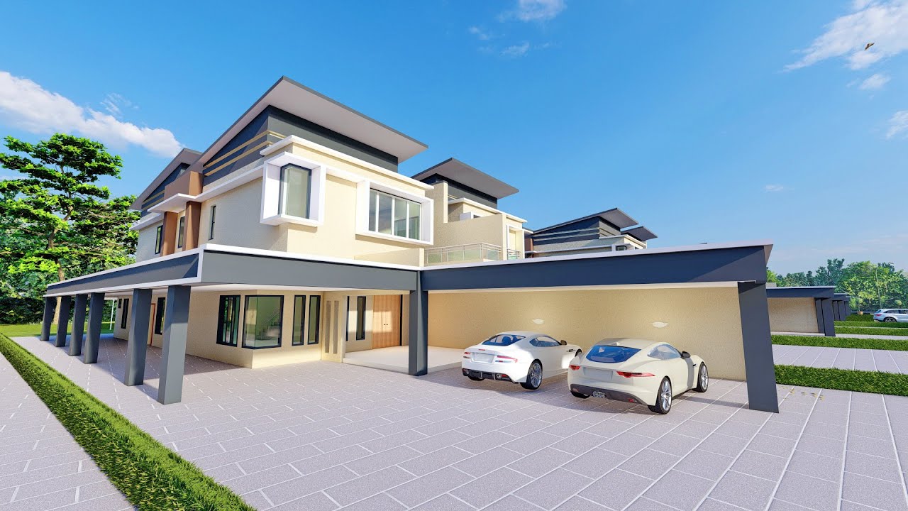 Experience Luxury Living at GREENVILLE 5: Top Developer's Semi-Detached House in Kuching, Sarawak