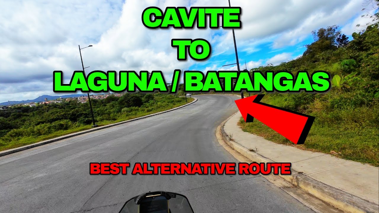I FOUND THE BEST ALTERNATIVE ROUTE TO LAGUNA FROM CAVITE | mas safe dito