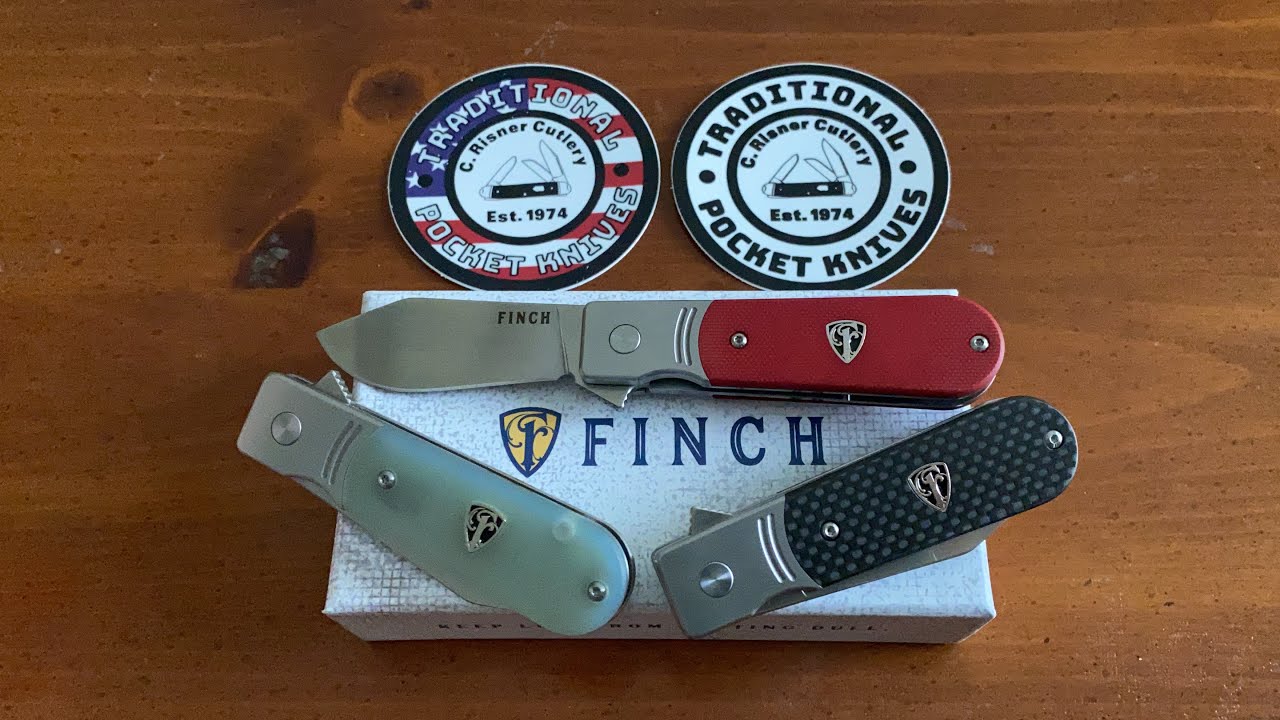 Finch Model 1929 G-10 Red &ldquo;C. Risner Cutlery Exclusive&rdquo;