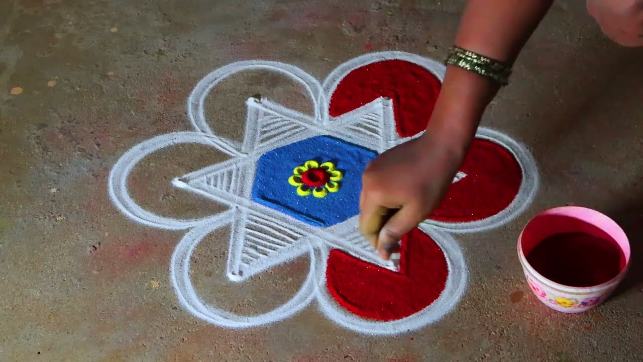 Newyear 2026🌻diyamuggulu designs 3*2 🌻Pongal special 🌻bhoki flowers kolam 🌻diyamuggulu