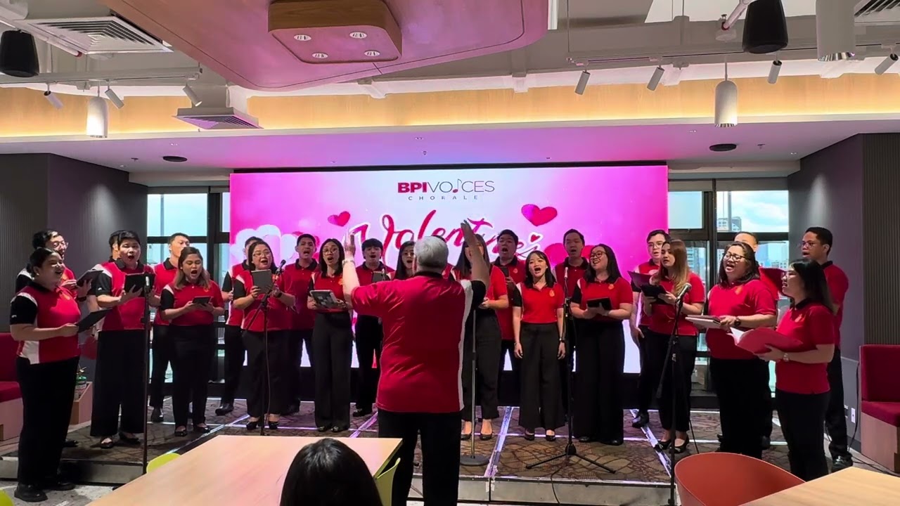 Tuwing Umuulan at Kapiling Ka sung by BPI Voices Chorale