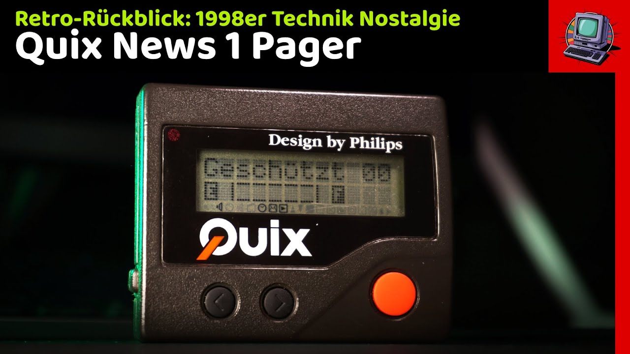 Technik Nostalgie: Der Quix News 1-Pager