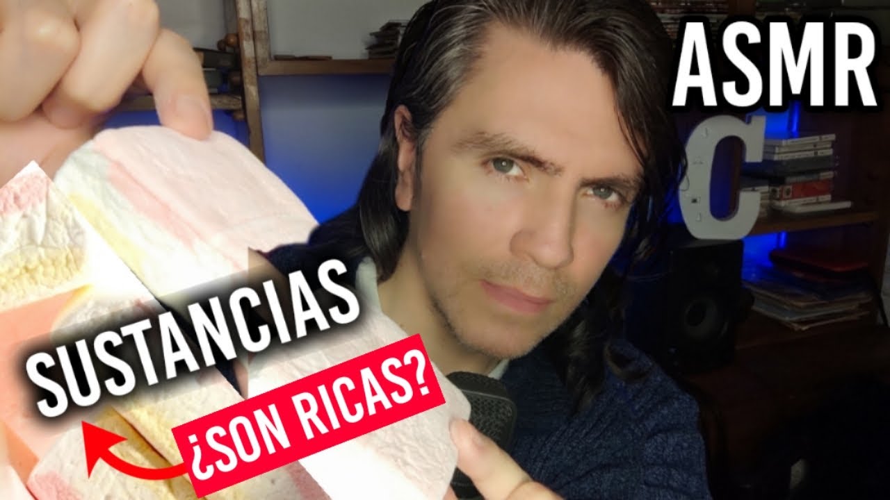 ASMR Probando SUSTANCIAS Relajadamente Con Voz Susurrada Para Dormir Muy Profundo #asmr #asmrvideo