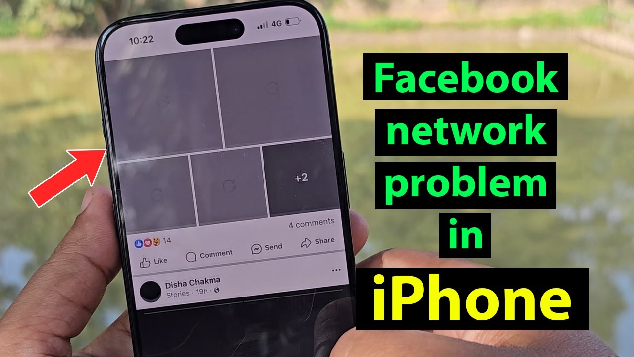 Facebook not connecting to internet on iphone