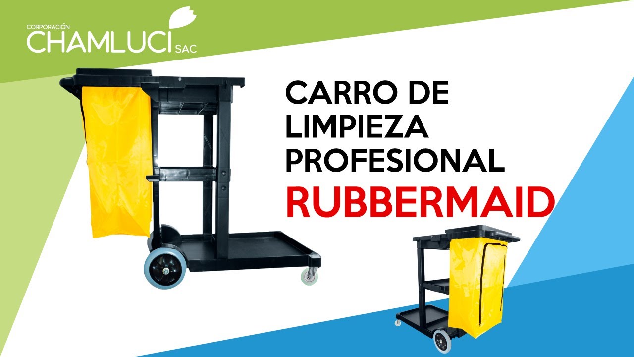 CARRO DE LIMPIEZA PROFESIONAL RUBBERMAID 617388
