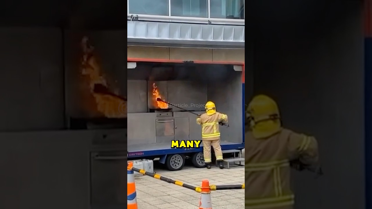 How to Safely Extinguish an Oil Fire 🔥🧯 