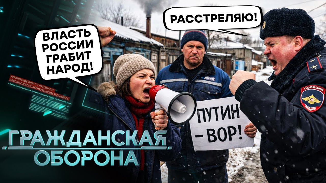 Путин ДОИГРАЛСЯ! Масштабные МИТИНГИ по всей России! Полиция УГРОЖАЕТ РАССТЕЛОМ, холопы УЧАТСЯ ОРАТЬ