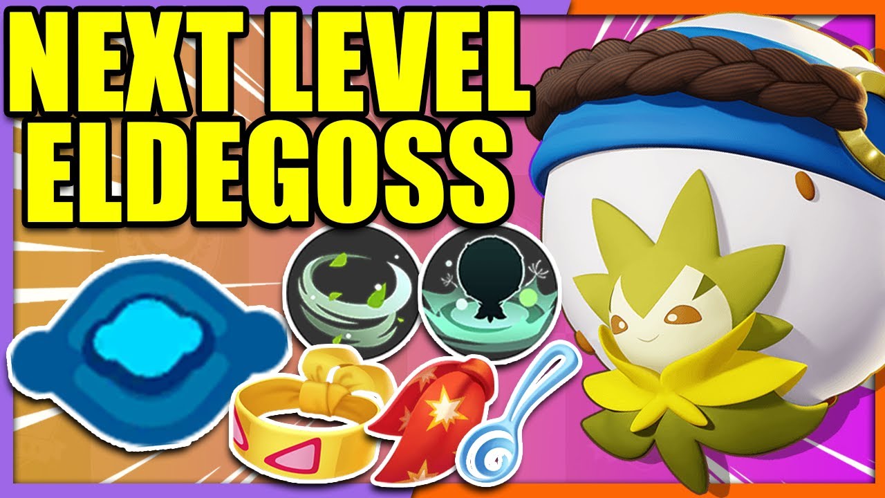 I took this ELDEGOSS BUILD into the CENTRAL AREA | Pokemon Unite