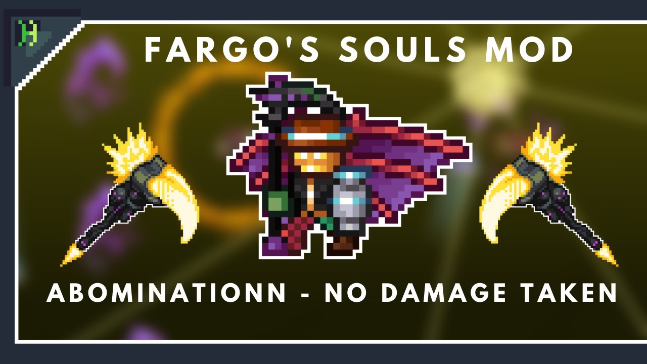 Abominationn no hit / no damage taken - Fargo's souls mod - Terraria