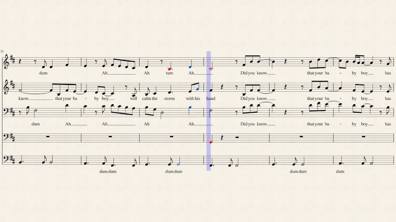 Mary Did You Know Pentatonix Tenor