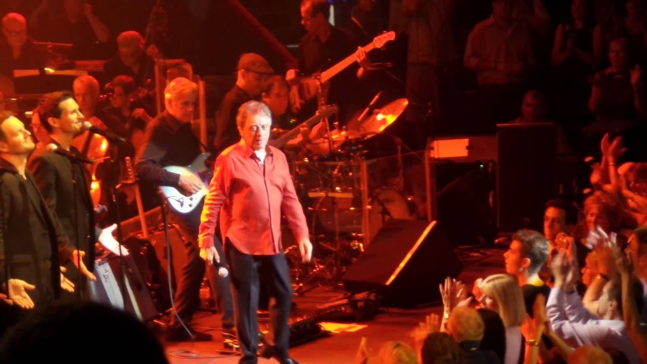Frankie Valli at The Royal Albert Hall 31 06 2015 sings Rag Doll + more and end of show