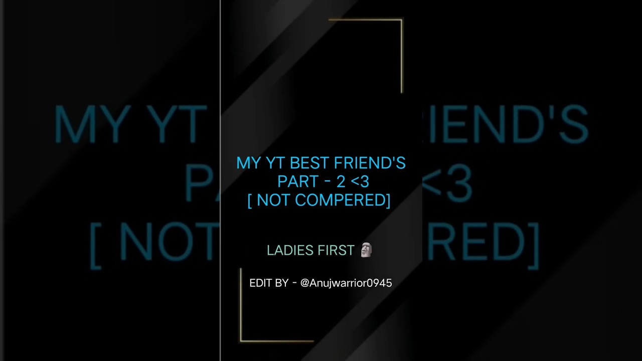 MY ALL YOUTUBE FRIEND'S pt.2 🥹🩵✨ 