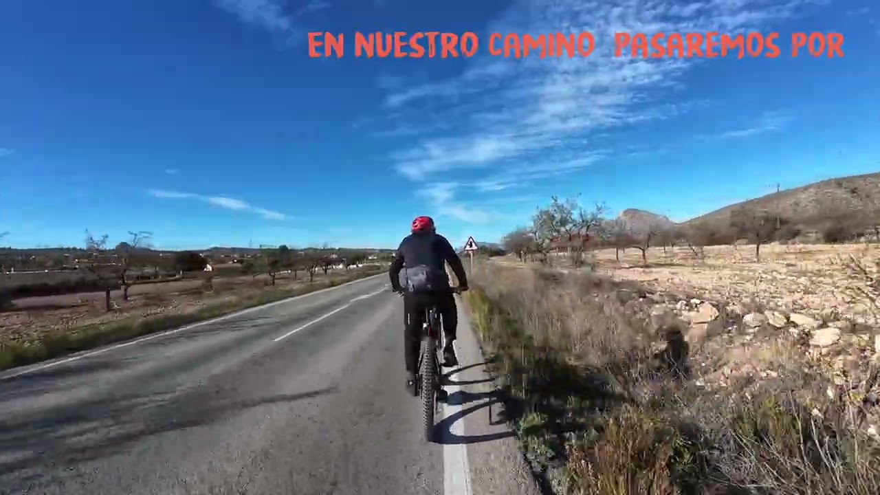 2025. Ruta desierto  de Mahoya