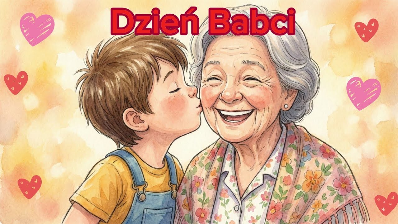 👵 Super Babcia – Piosenka na Dzień Babci ❤️ Życzenia dla Babuni