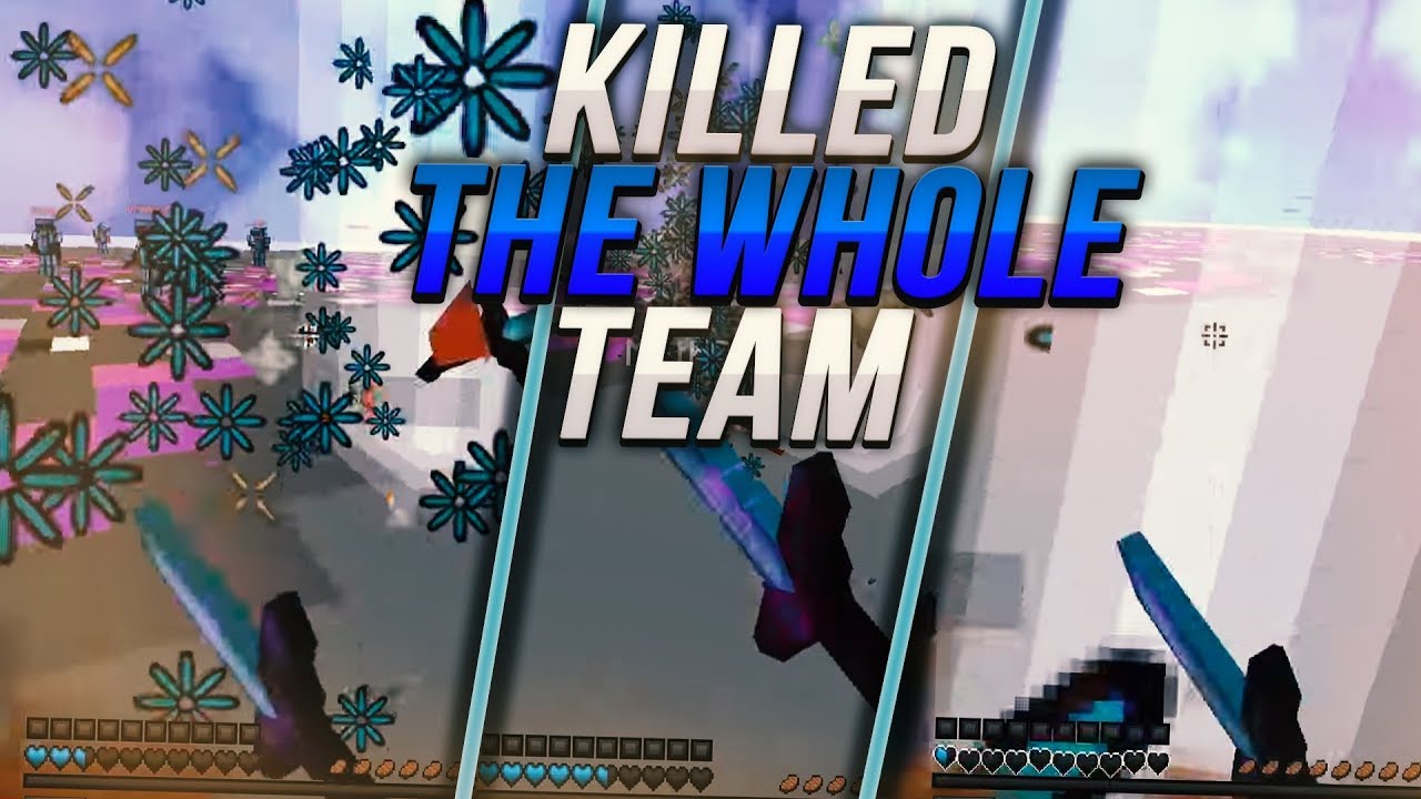 Minecraft PvP - I KILLED THEIR ENTIRE TEAM!! *REDROVER* ( Arcane Practice )