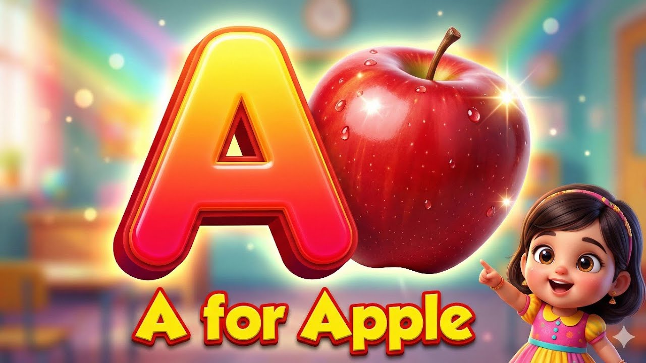 A for apple | अ से अनार | abcd | Abc phonics song | abcd cartoon | abcd  |abcd song |ABCD |abcd wala