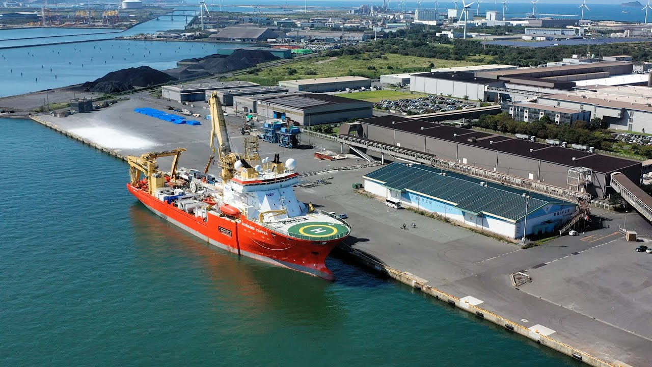 NEC obtained its first long-term charter for a cable-laying ship [NEC Official]