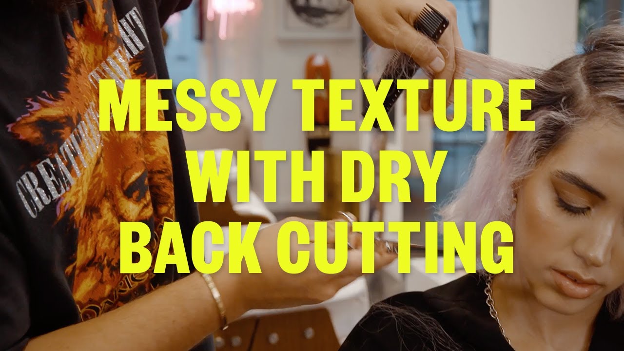 IGK HAIR - Short Cut Messy Texture Dry Cut Technique with Franck Izquierdo