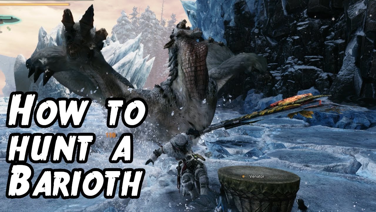 How to hunt your first Barioth in MHW