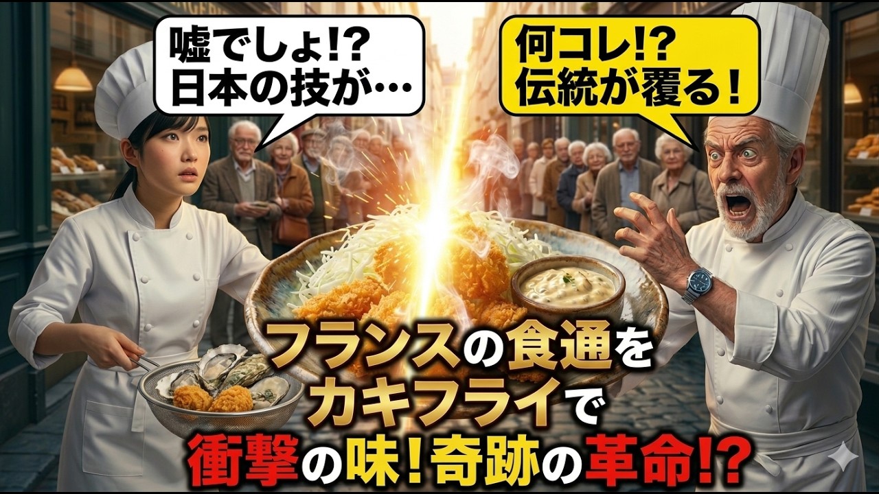 「かきを揚げるだと！？ふざけるな！！」フランスの食通を日本のカキフライが唸らせた！その衝撃の味とは・・・！？　　　　　　　　　　　　　【海外の反応】【日本人】【2チャンネル】