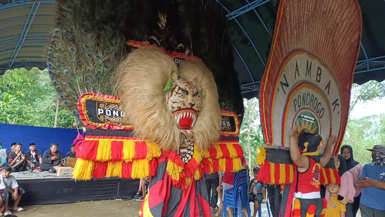SPEKTAKULER ‼️ BARONGAN REOG PONOROGO TERBESAR GEGERKAN DESA NAMBAK BUNGKAL
