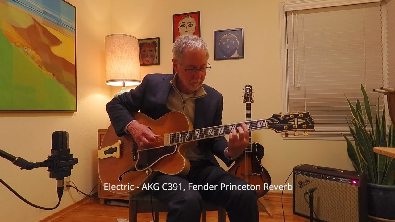 '77 Gibson Johnny Smith - Acoustic vs. Electric