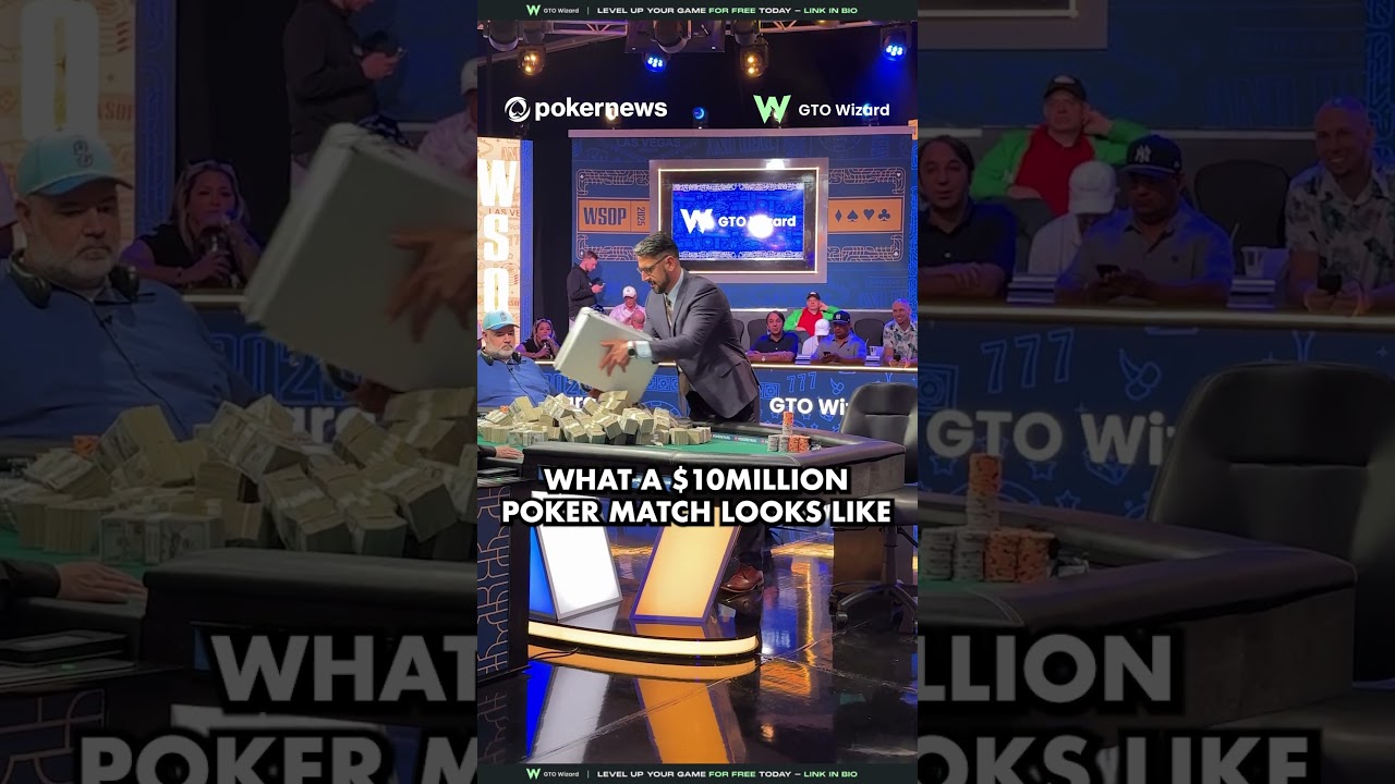HEADS UP in the @WSOP MAIN EVENT! $10,000,000 on the Table | 