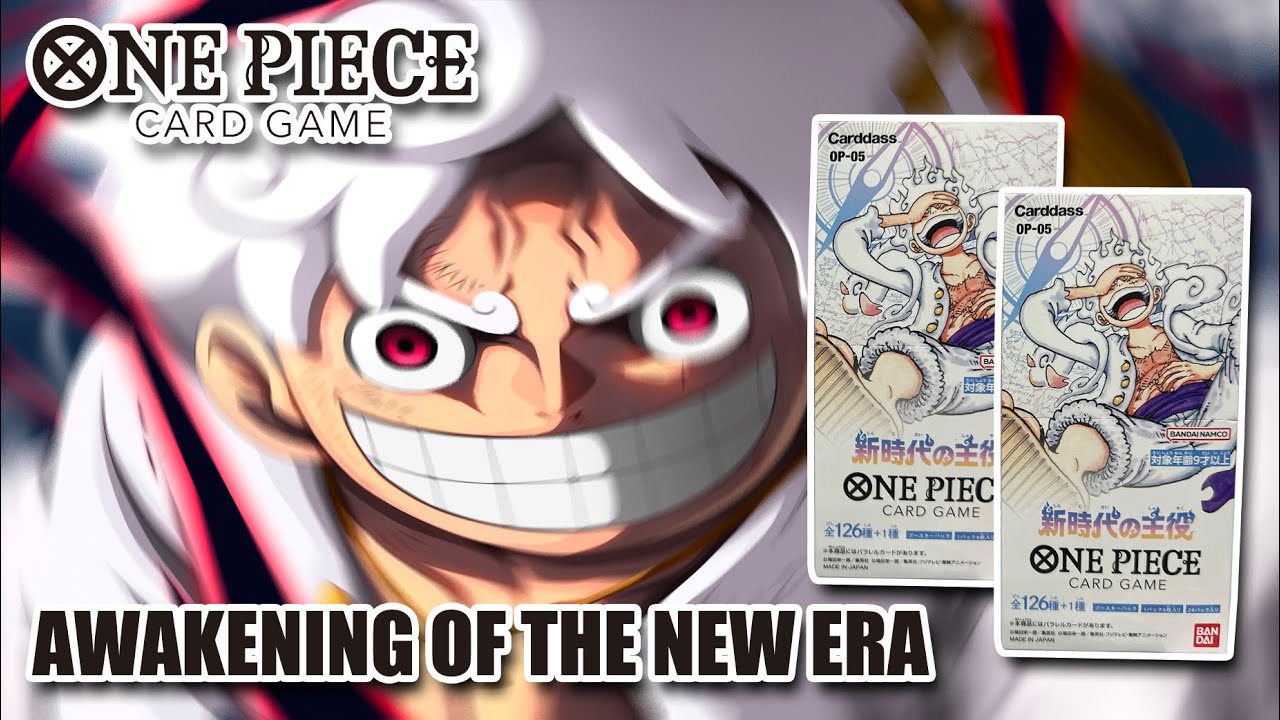 MINI HEART ATTACK! OPENING 2 OUT OF 4 BOXES OF OP-05 AWAKENING OF THE NEW ERA | ONE PIECE CARD GAME