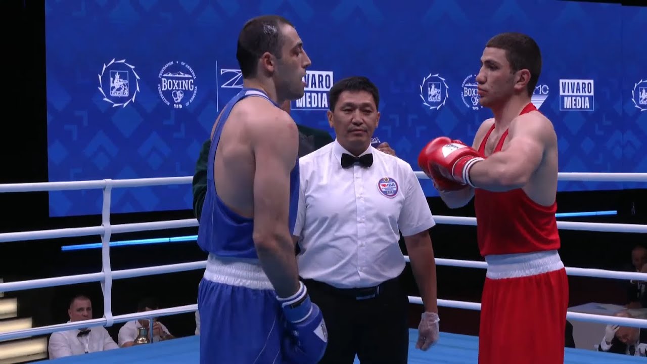 Finals (86kg) HOVHANNISYAN Rafayel (ARM) vs  KUSHINASHVILI Georgii (GEO) | EUBC 2022