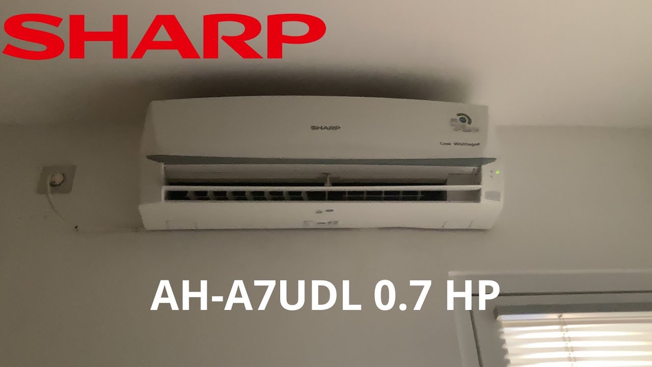 Sharp AH-A7UDL 0.7 HP Air Conditioner Review