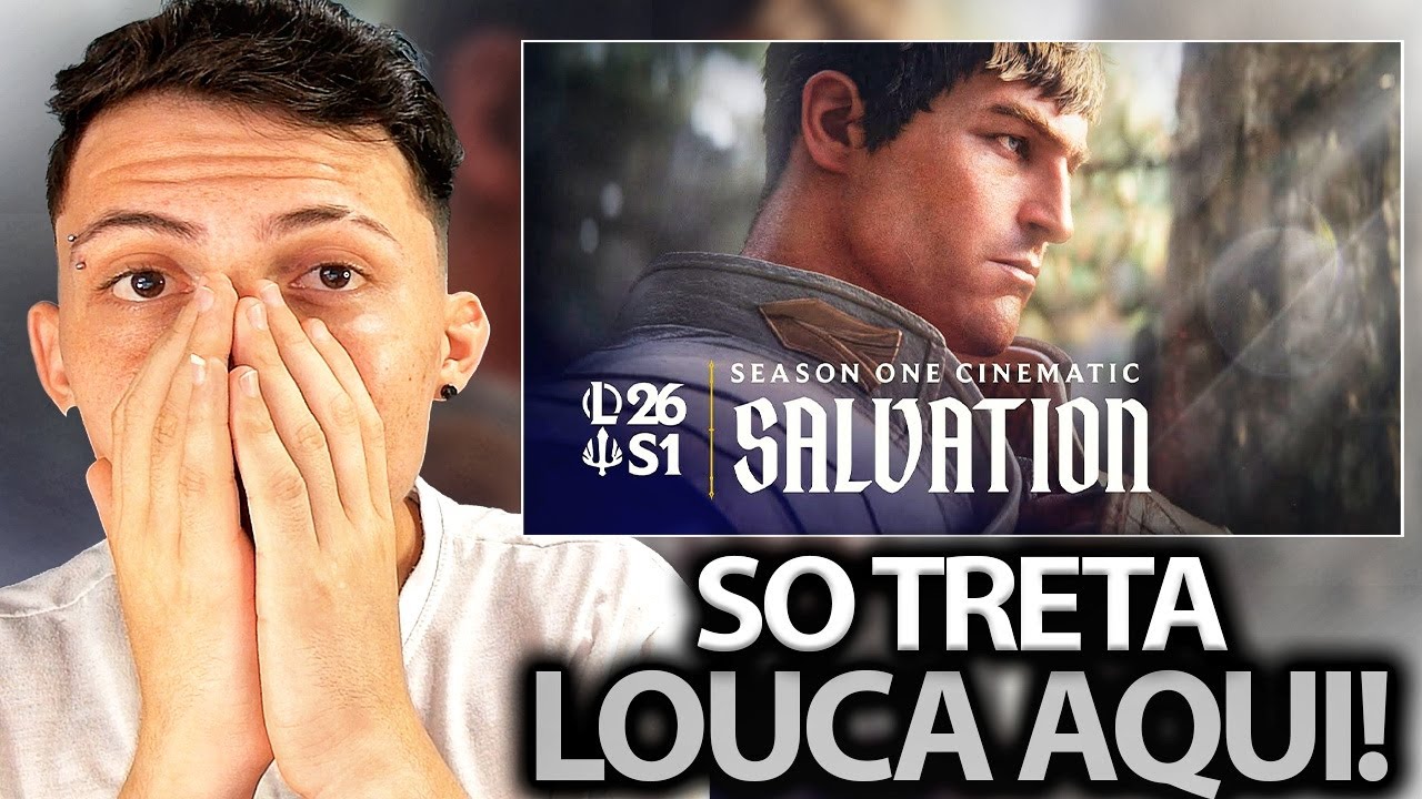 REACT Salvation (com Forts) | Animação da Temporada 1 2026: Por Demacia – League of Legends