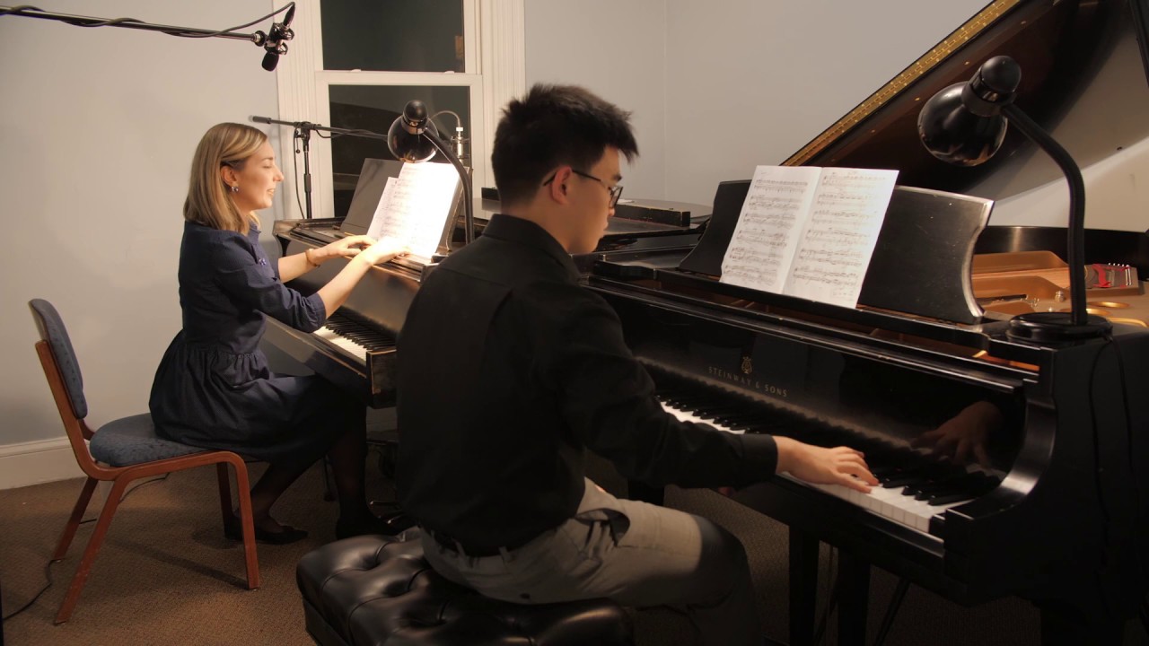 Dr. Anna Kislitsyna. Sample piano lesson on Shchedrin's A la Albeniz (Michael Zhou - student)