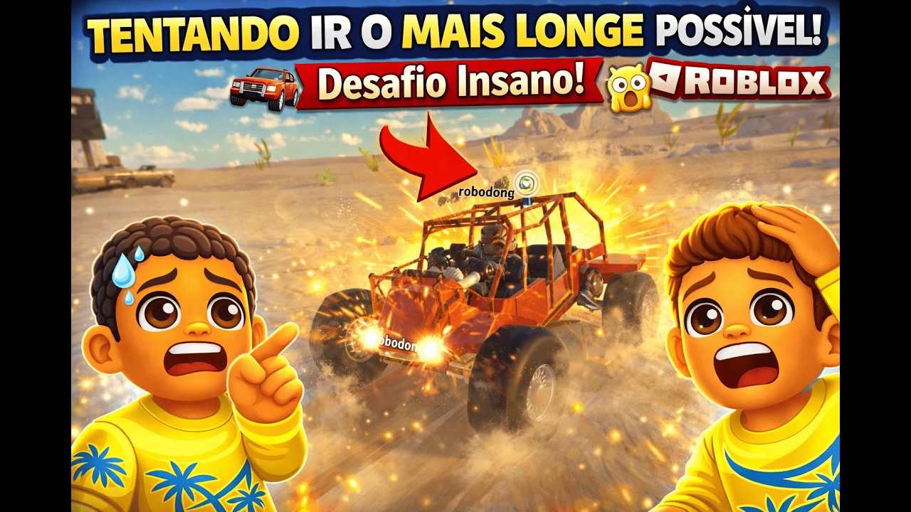 🔥 TENTANDO IR O MAIS LONGE POSSÍVEL! Será Que Conseguimos? 😱