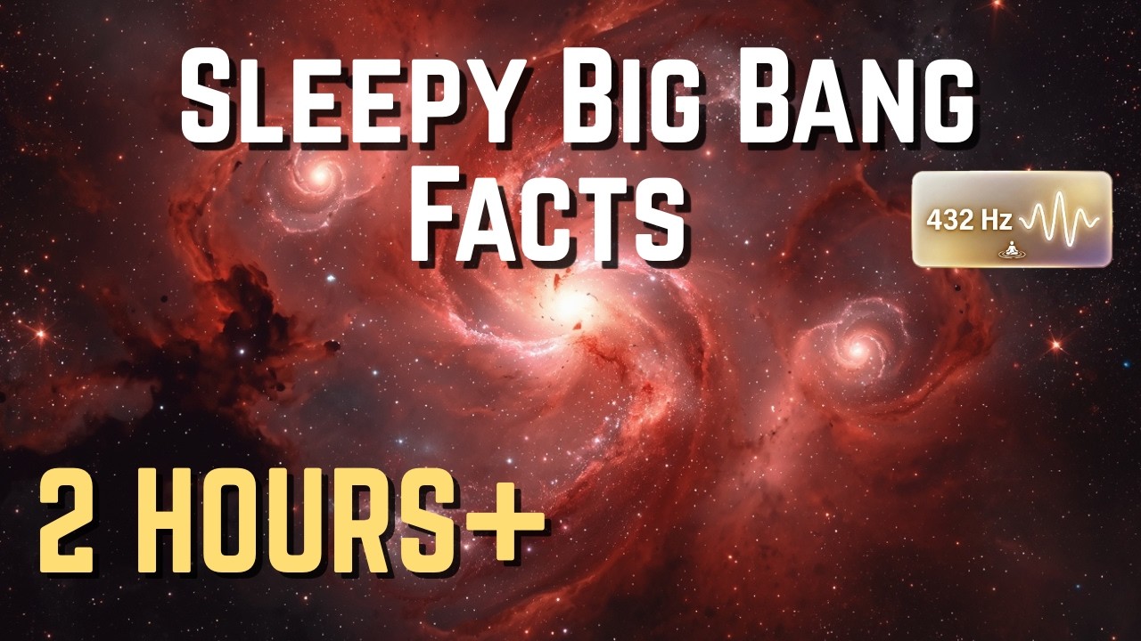 Relaxing Space Big Bang Facts to Fall Asleep To (No Mid-Roll Ads) • 432Hz