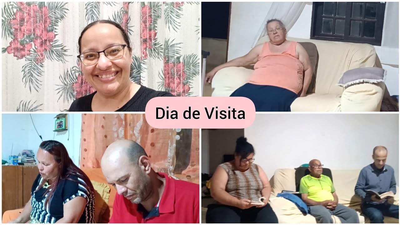 Dia de Visita na casa do PR. Almir e da irmã María. Amo essa família Linda