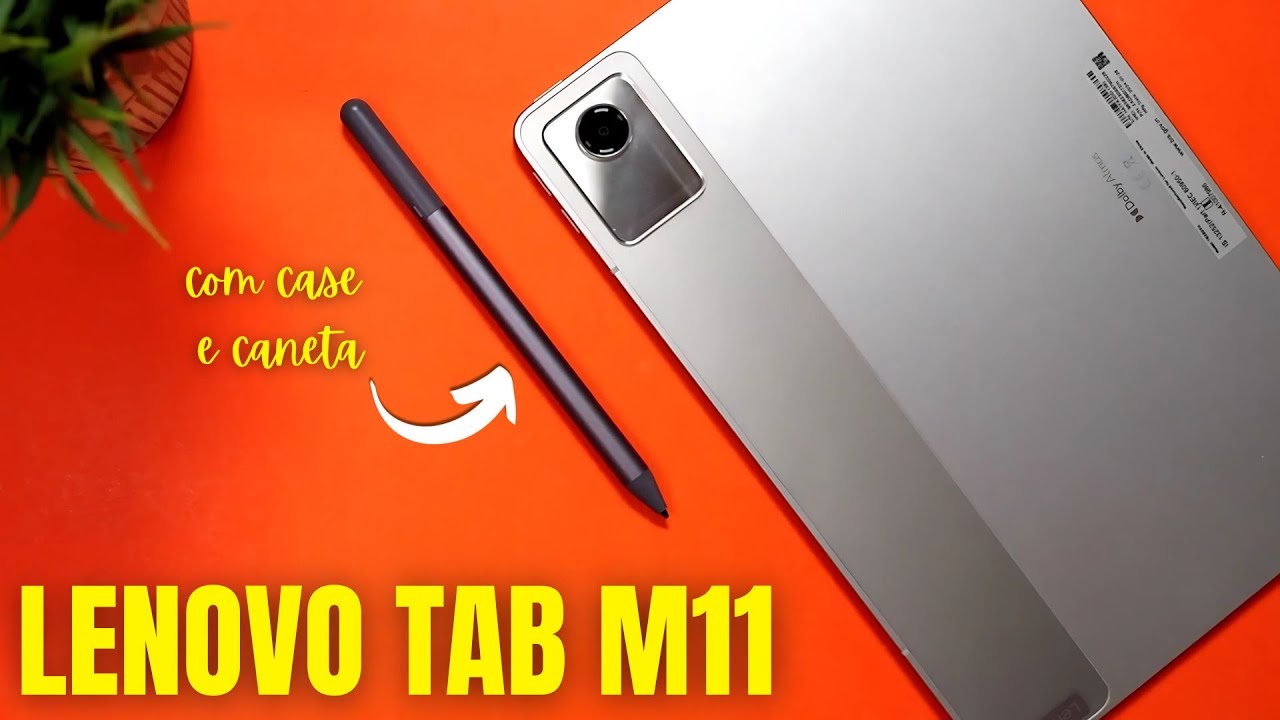LENOVO TAB M11 UM TABLET BOM PRA ESTUDAR COM CANETA E CASE