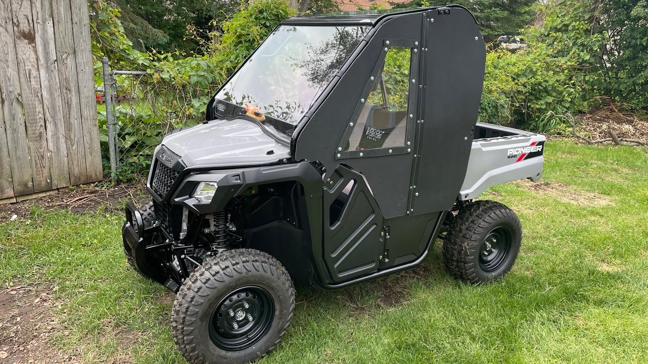 DIY UTV doors on Honda Pioneer 520