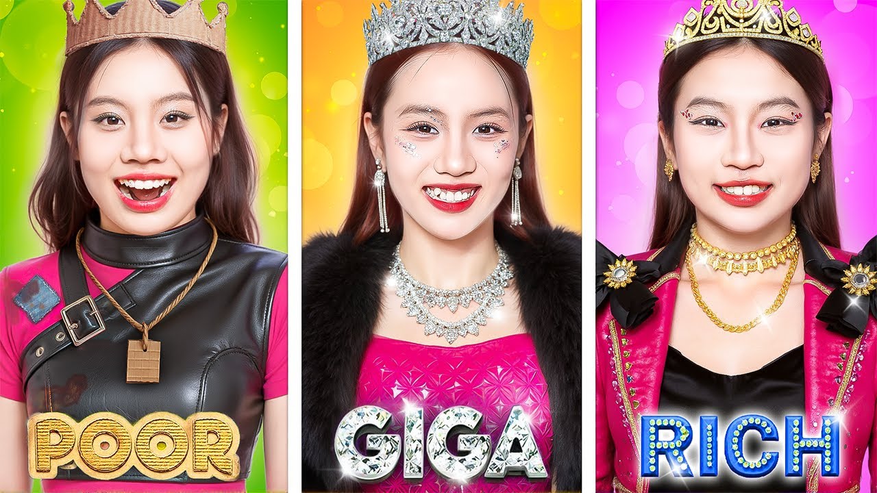 Si Kaya Vs Miskin Vs Kaya Raya Di Kontes Makeover! Siapa Yang Akan Menjadi BLACKPINK Yang Terbaik?