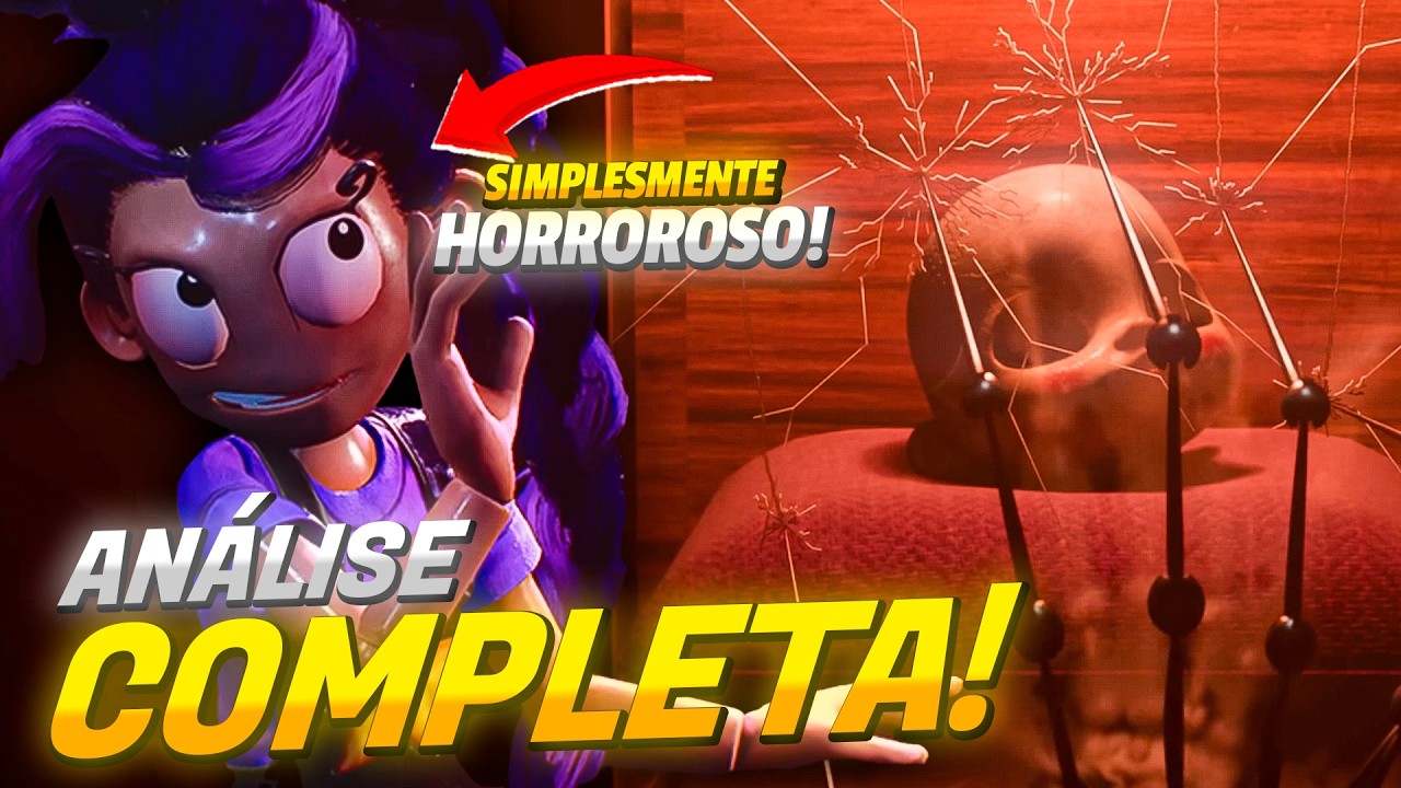 REACT E ANÁLISE COMPLETA DO NOVO TRAILER DE POPPY PLAYTIME 5
