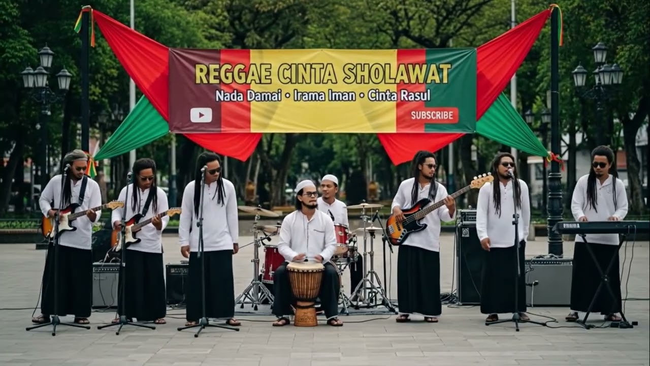 Sholawat Reggae Syahdu Adem 🌿 Alunan Syahdu Penyejuk Jiwa & Hati Yang Gelisah