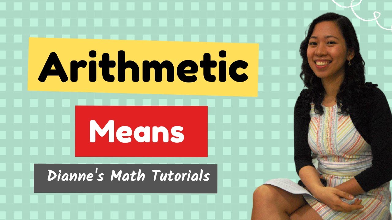 How to insert arithmetic means between two numbers | What are arithmetic means