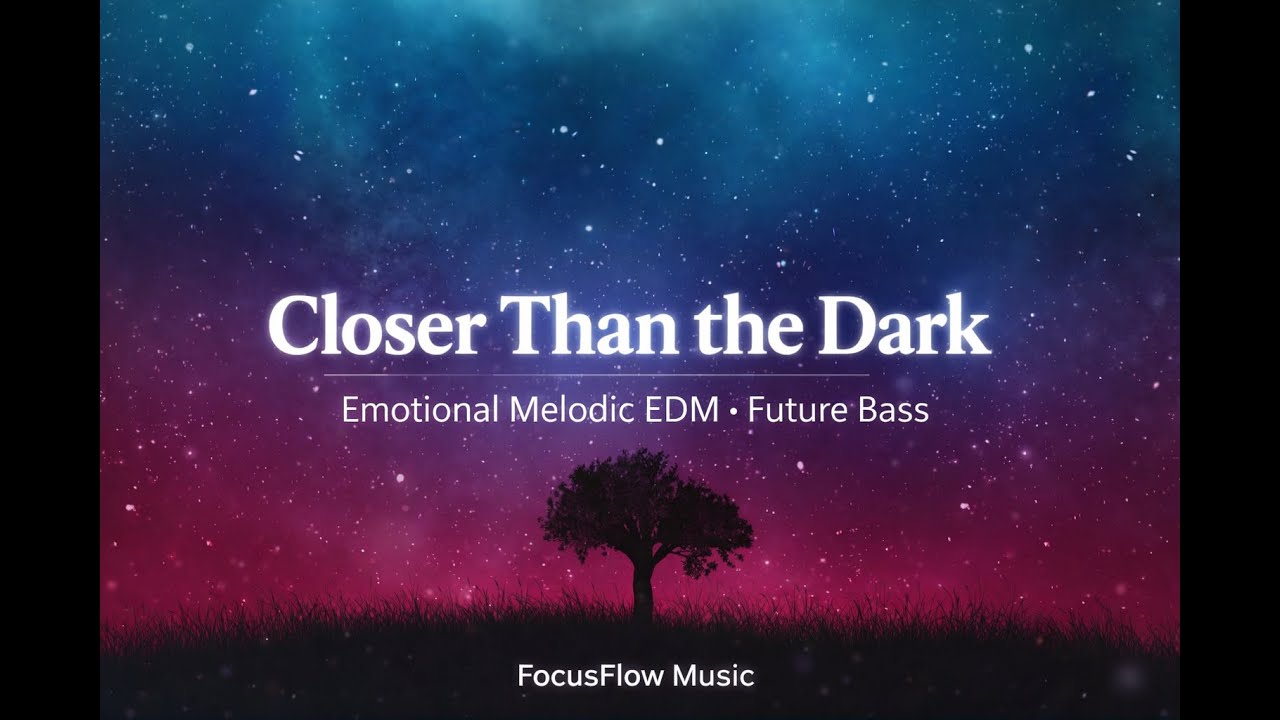 Closer Than the Dark | Emotional Melodic EDM • Future Bass • Night Drive Vibes